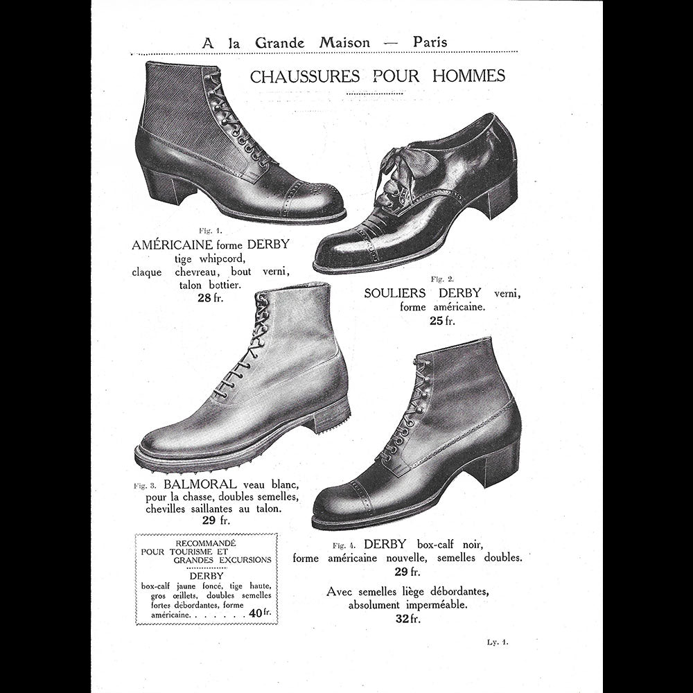 A La Grande Maison - Catalogue Hiver 1912-1913, couverture de Bernard Boutet de Monvel