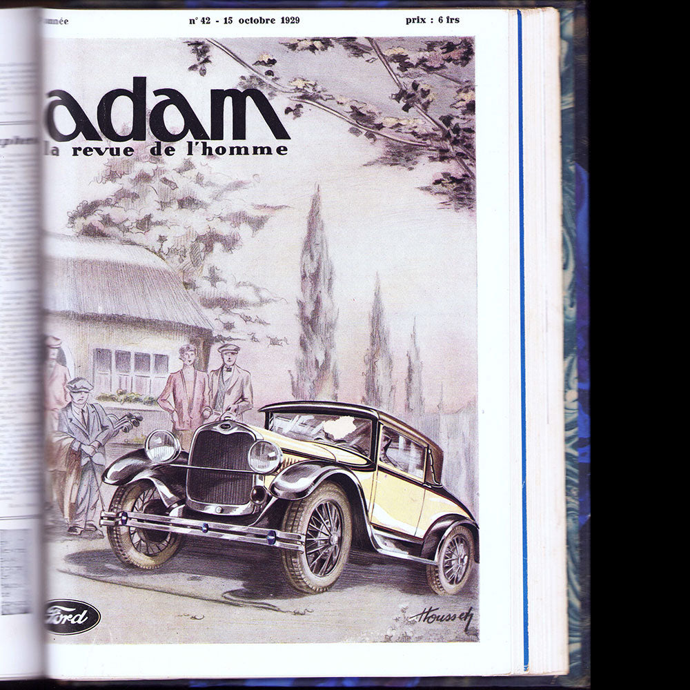 Adam, la revue de l'homme - Réunion des numéros 1 à 44 (1925-1929)
