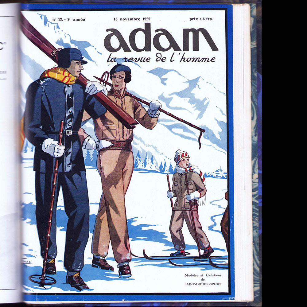 Adam, la revue de l'homme - Réunion des numéros 1 à 44 (1925-1929)