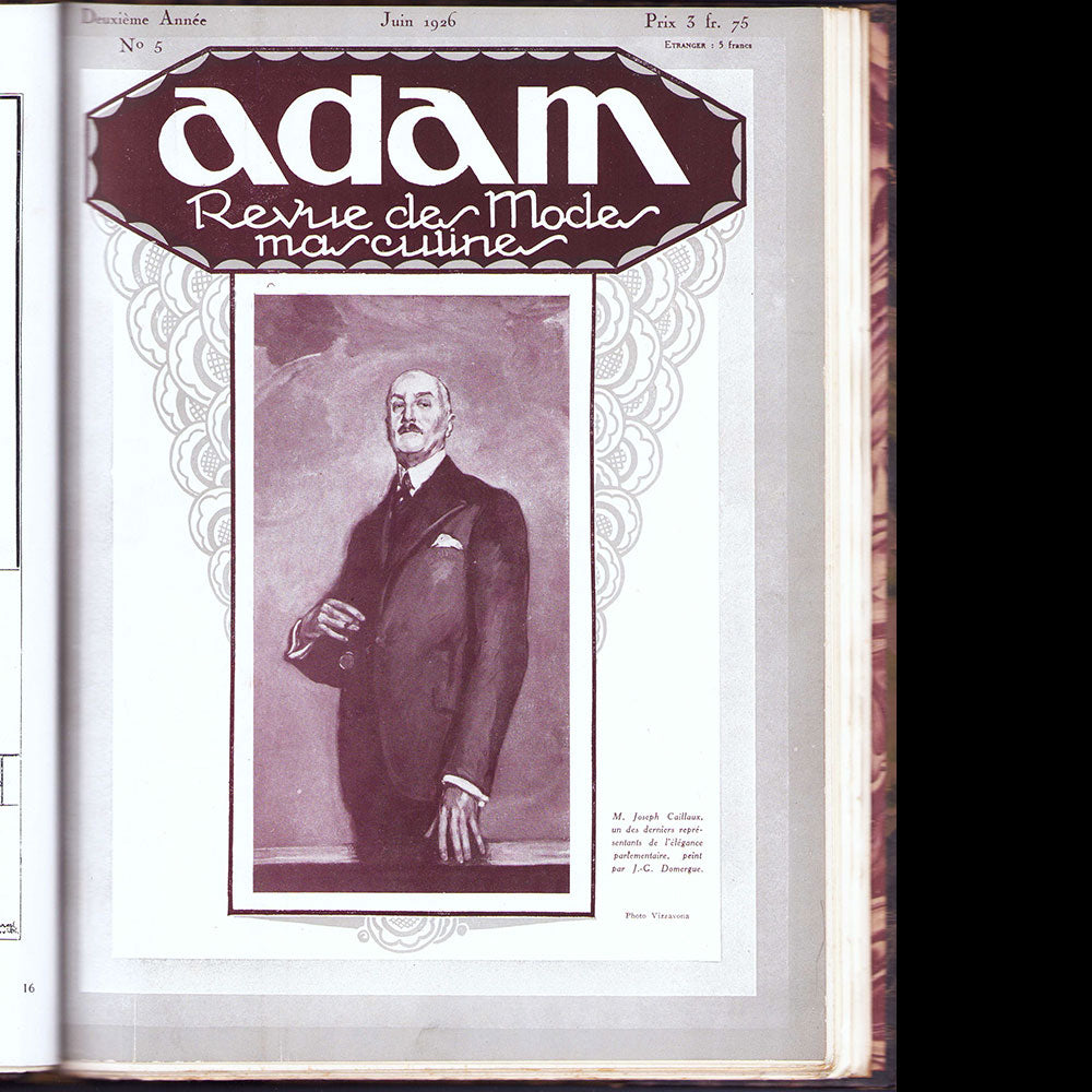 Adam, la revue de l'homme - Réunion des numéros 1 à 44 (1925-1929)