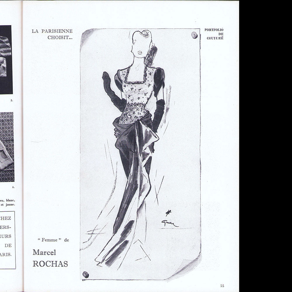 Adam, la revue de l'homme (avril-mai 1946), couverture de René Gruau