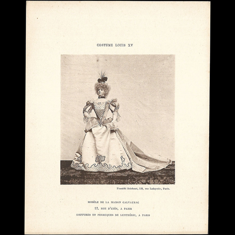 Costumes anciens exécutés par les grands couturiers de Paris (1895)