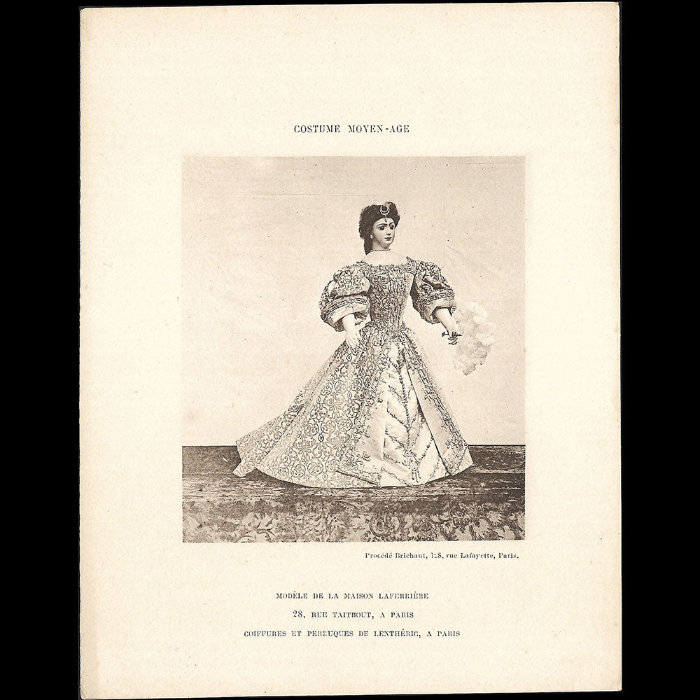 Costumes anciens exécutés par les grands couturiers de Paris (1895)