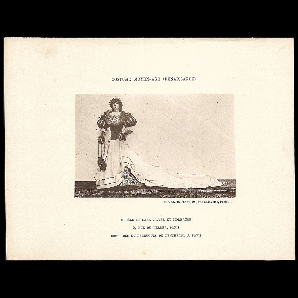 Costumes anciens exécutés par les grands couturiers de Paris (1895)