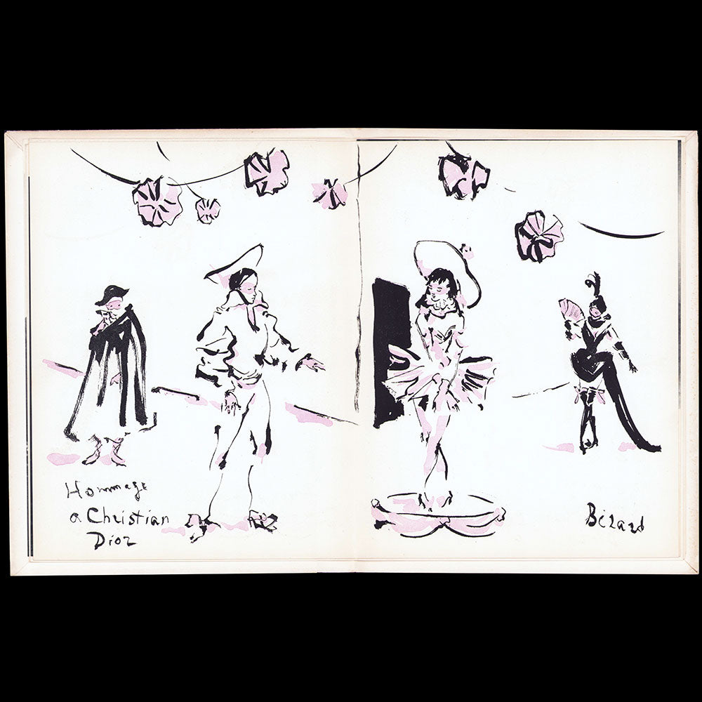 Ballets des Champs-Elysées - Programme 1947, couverture de Tom Keogh