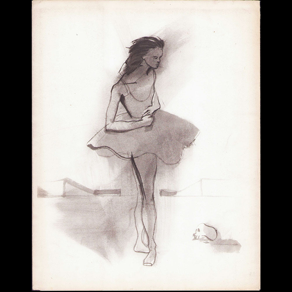 Ballets des Champs-Elysées - Programme du Printemps 1949, couverture de Christian Bérard