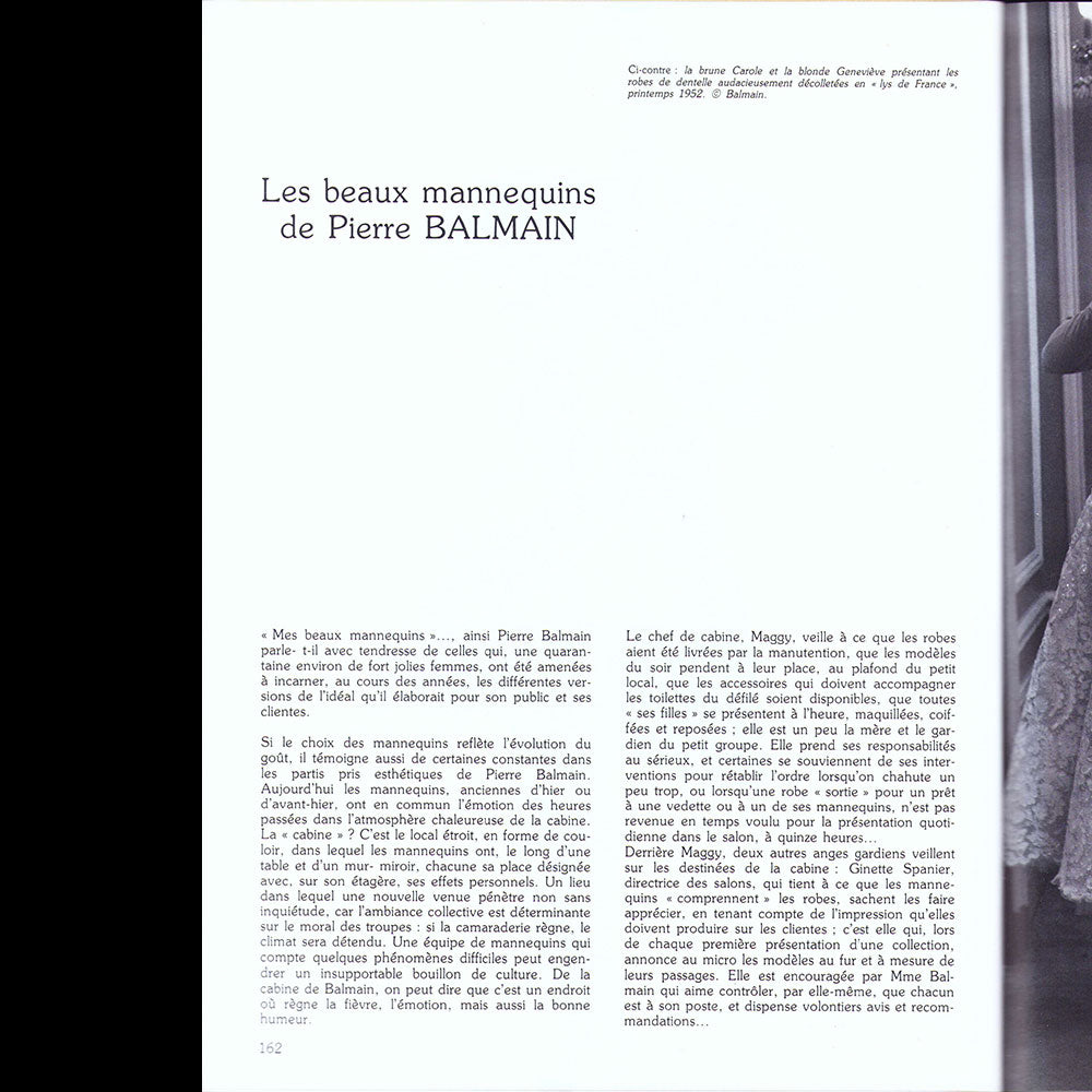 Guillaume Garnier - Pierre Balmain, 40 années de création (1985)