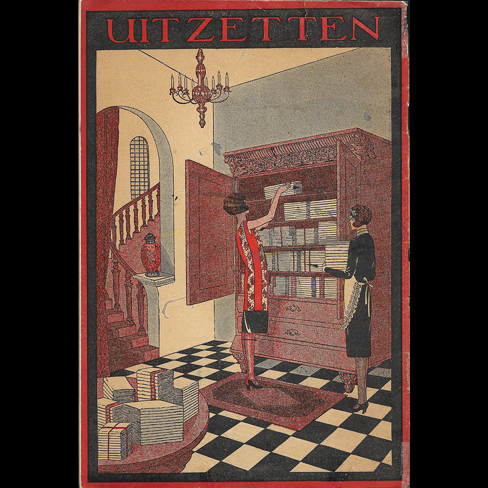 Au Bon Marché - Dames en Heeren Mode Artikelen, catalogue d'Amsterdam (1920s)