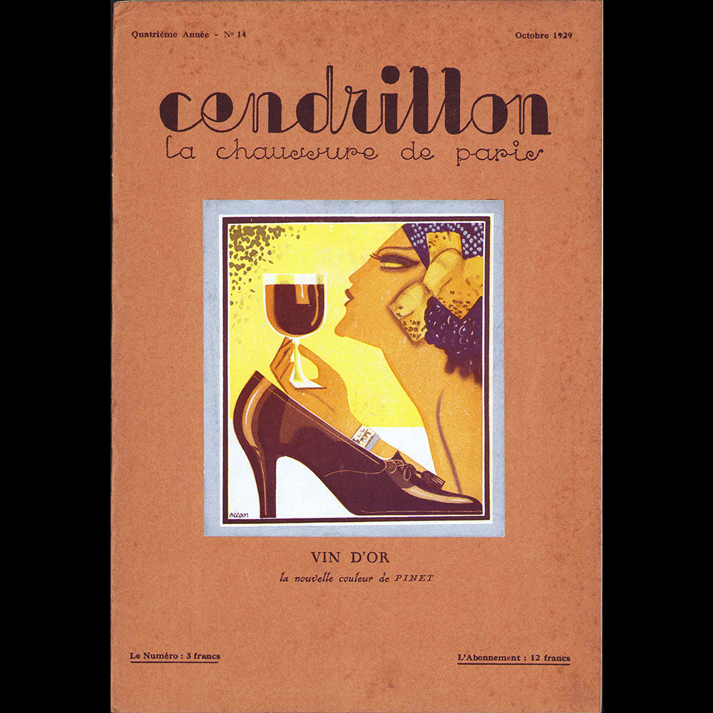 Cendrillon, La Chaussure de Paris (octobre 1929)