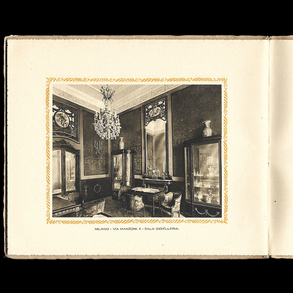 Filippo Chiappe, Gioielliere - Catalogue du joaillier, 3 Via Roma, Genova (1910s)