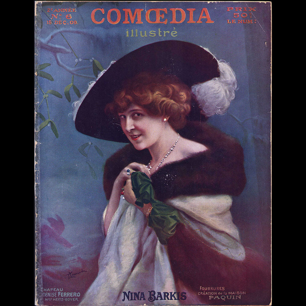 Comoedia illustré (15 décembre 1909), couverture de Léonardi