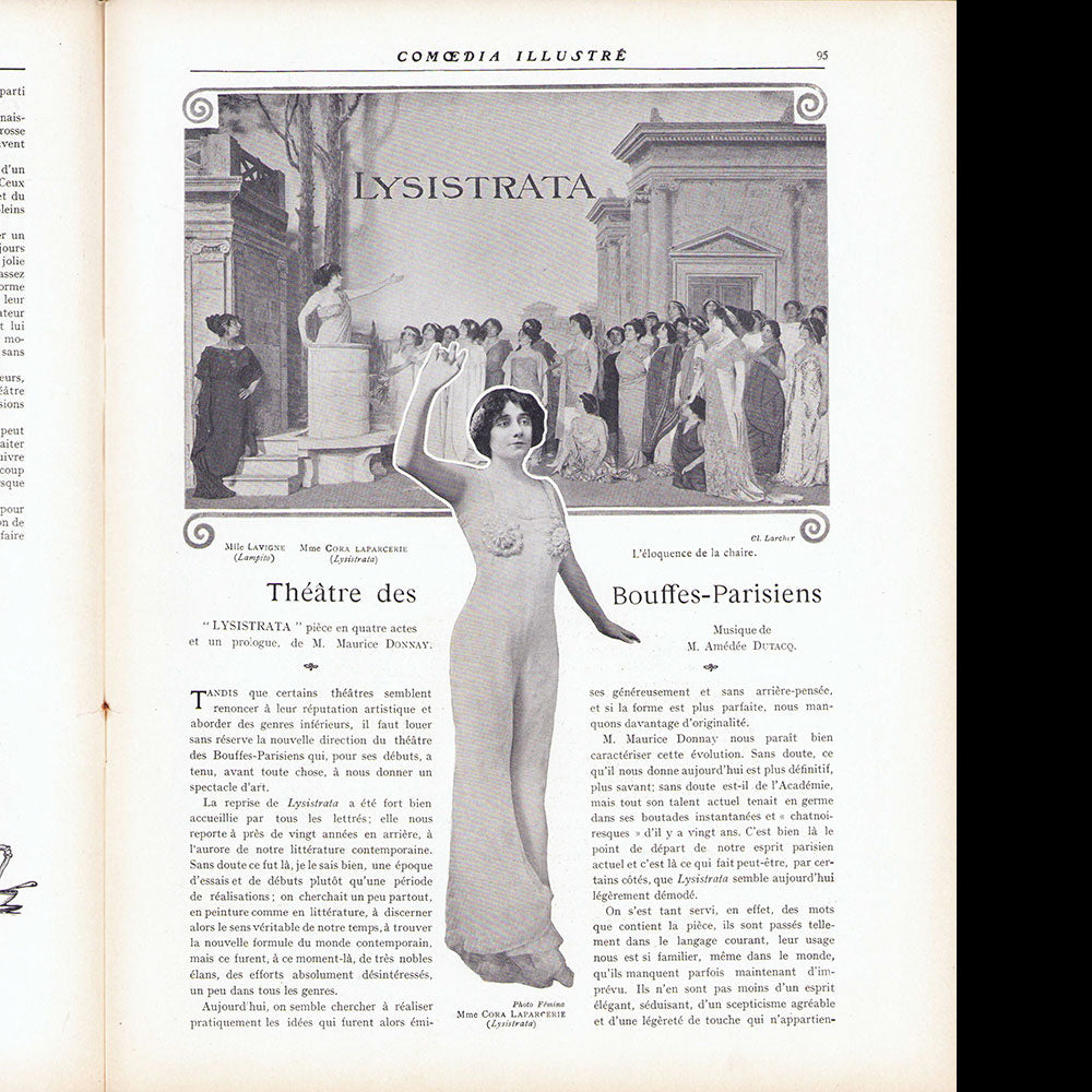 Comoedia illustré (15 novembre 1909), couverture d'Argnani