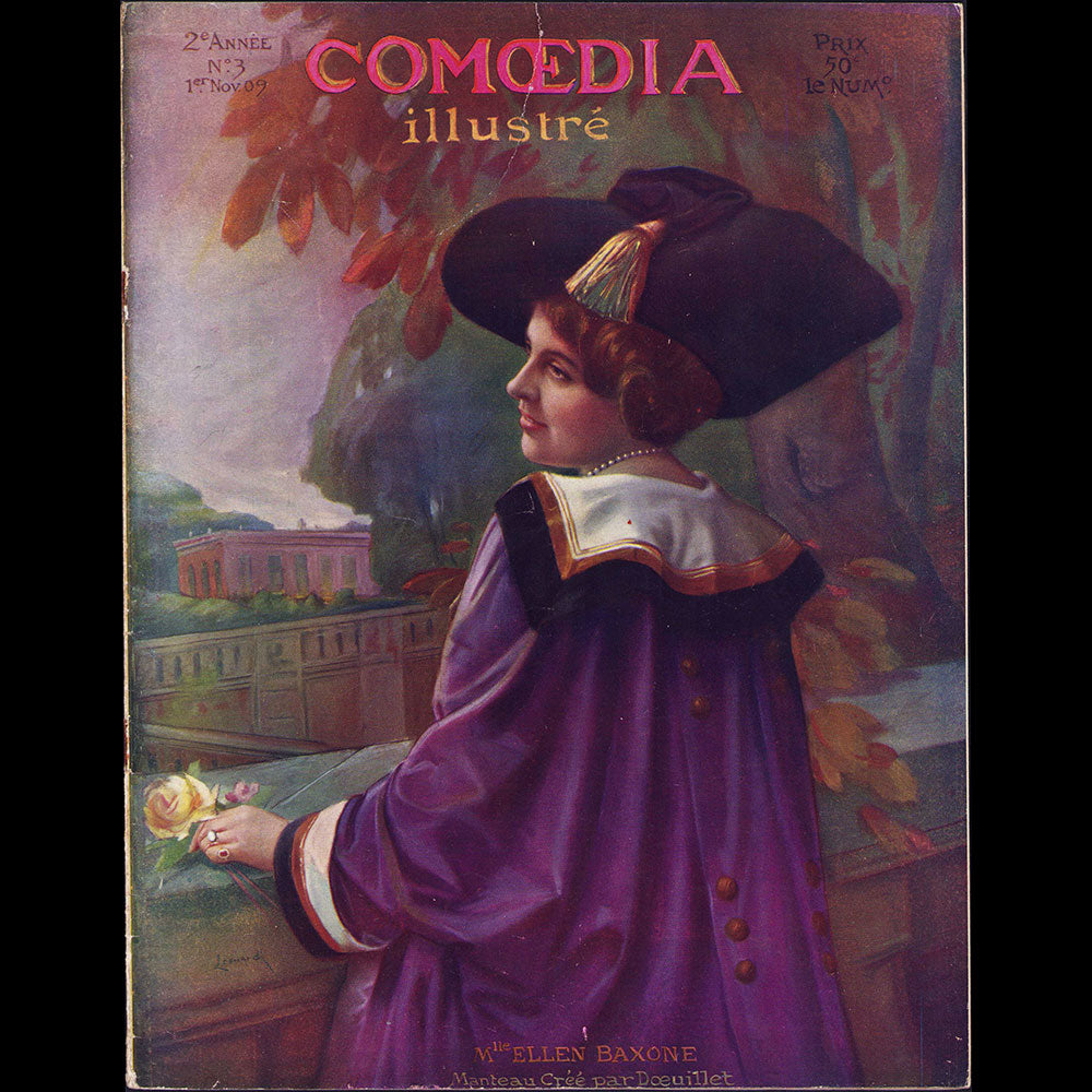 Comoedia illustré (1er novembre 1909), couverture de Léonardi