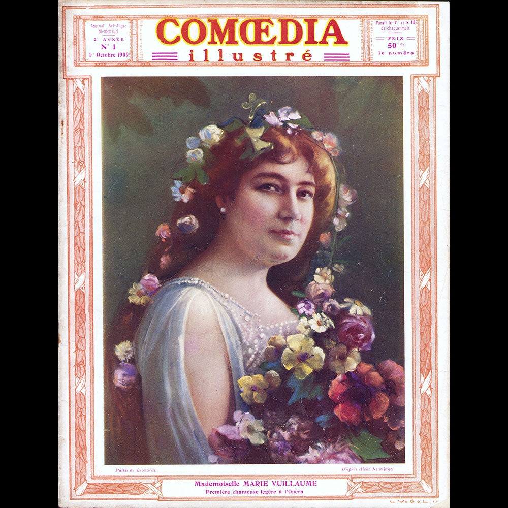 Comoedia illustré (1er octobre 1909), couverture de Léonardi