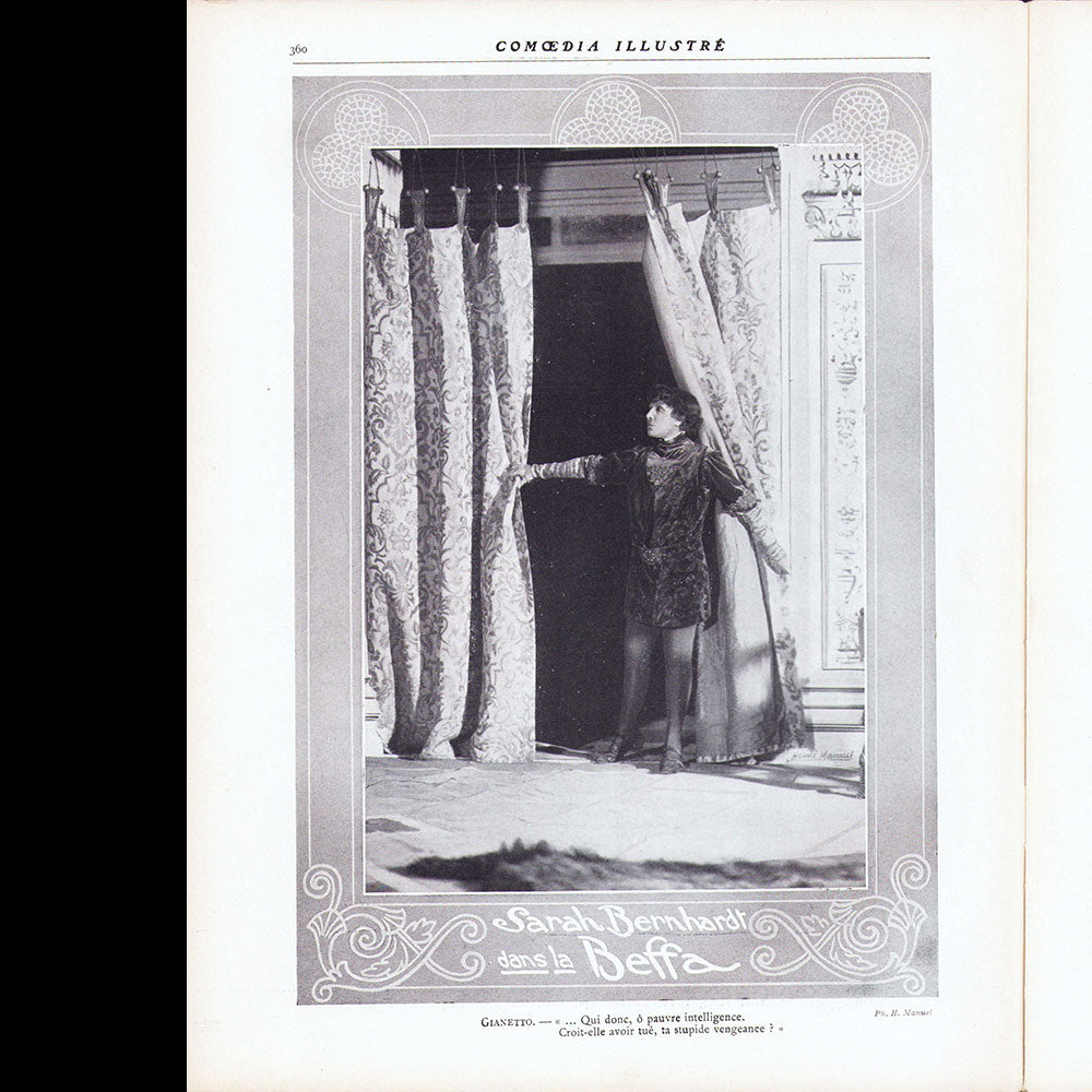 Comoedia illustré (1er avril 1910), couverture de Léonardi