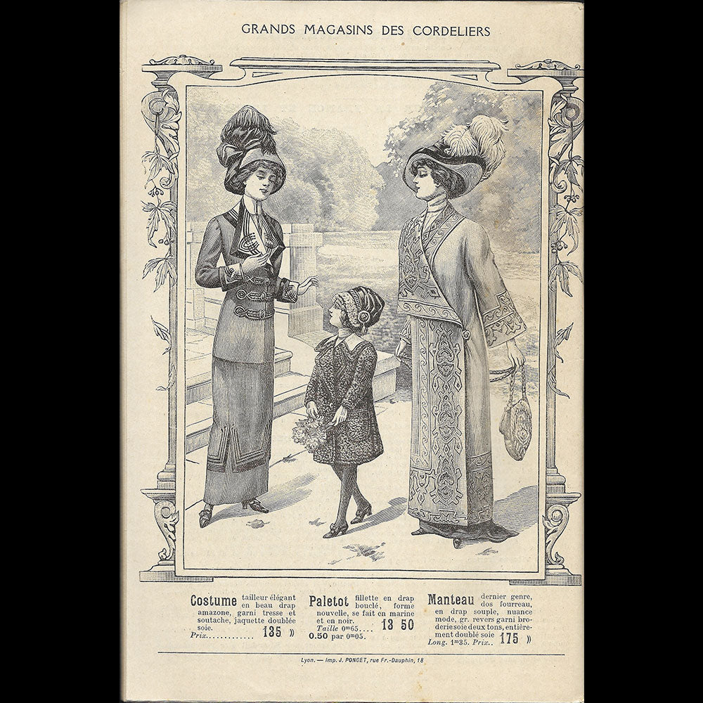 Grands Magasins des Cordeliers - Catalogue Hiver 1911-1912