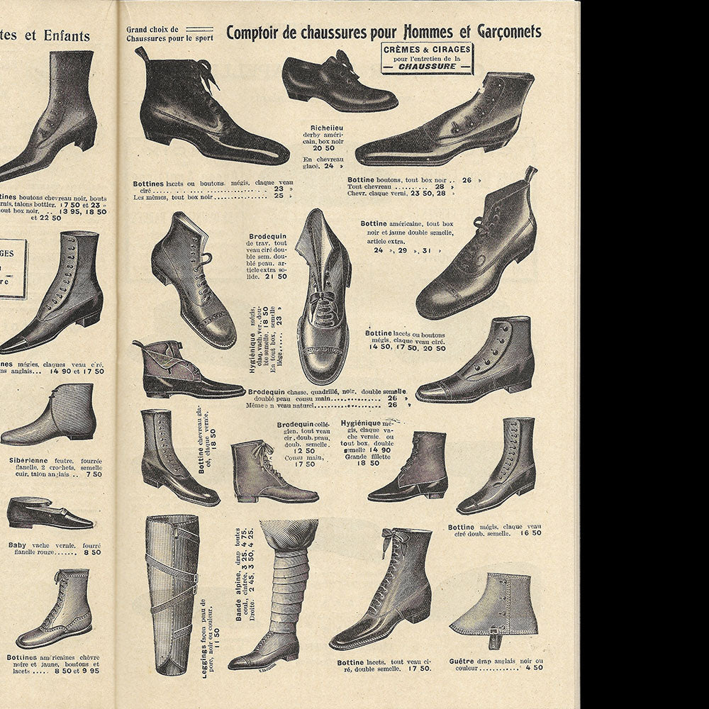 Grands Magasins des Cordeliers - Catalogue Hiver 1911-1912