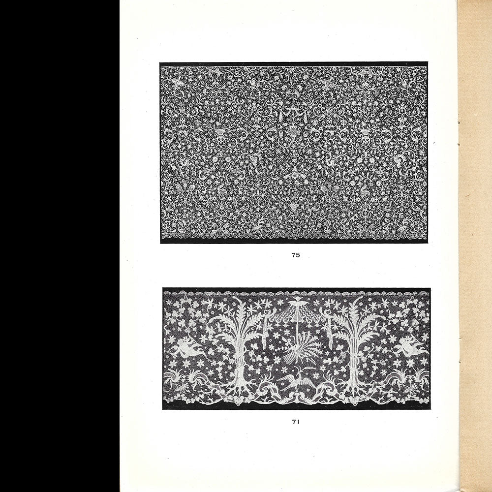 Très belles et rares dentelles anciennes - Catalogue de vente (1927)