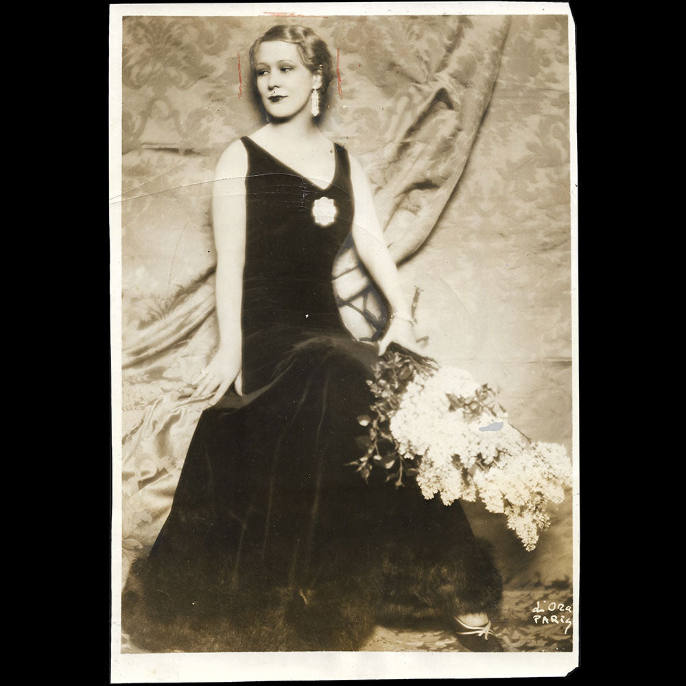 Comtesse de Chasseloup, portrait par D'Ora (1931)