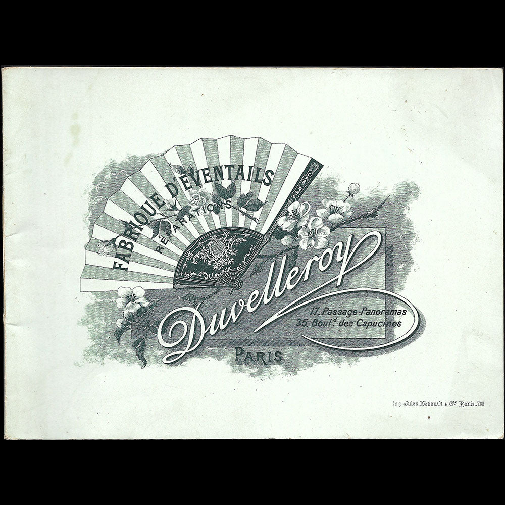 Duvelleroy - Catalogue de la fabrique d'éventails (1890s)