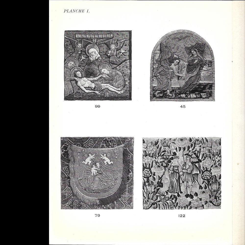 Etoffes anciennes - Catalogue de la vente de la collection de Monsieur X (1938)