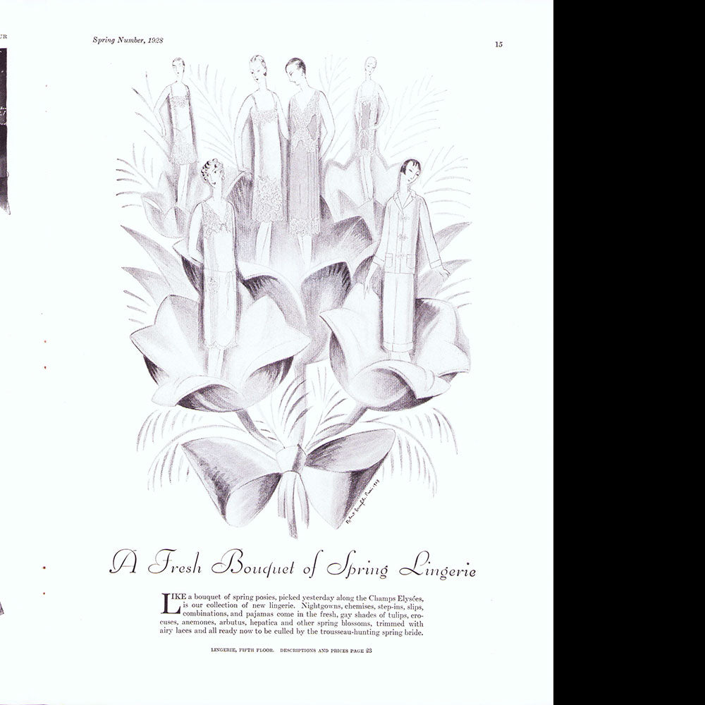 Marshall Field & Company - Fashions of the Hour, Spring 1928