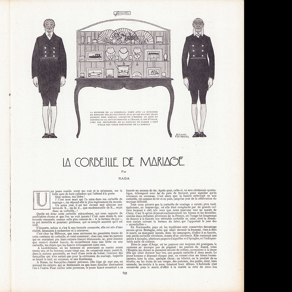 Fémina (15 novembre 1913), couverture de Gorguet