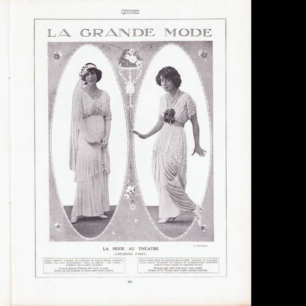 Fémina (15 octobre 1913), couverture d'André Soulié