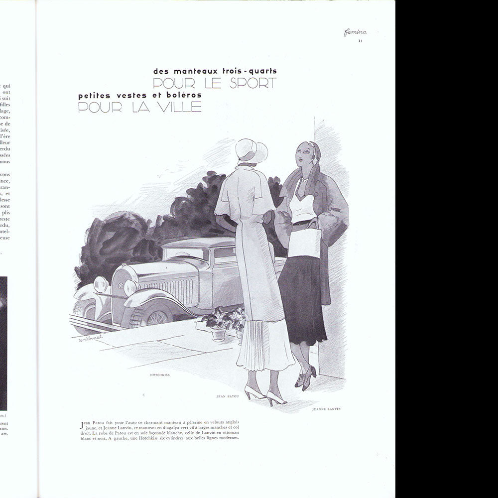 Fémina (mai 1931), couverture de Weclawowicz