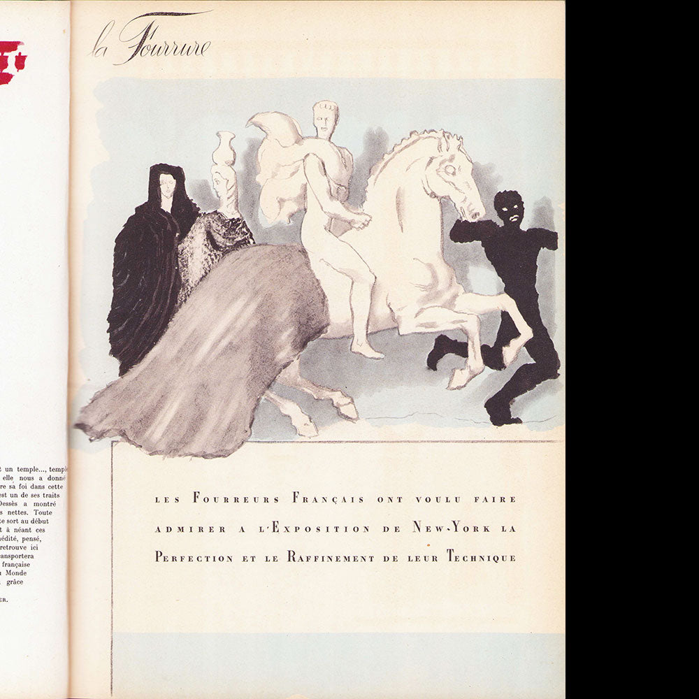Fémina (juin 1939), couverture de Pierre Mourgue