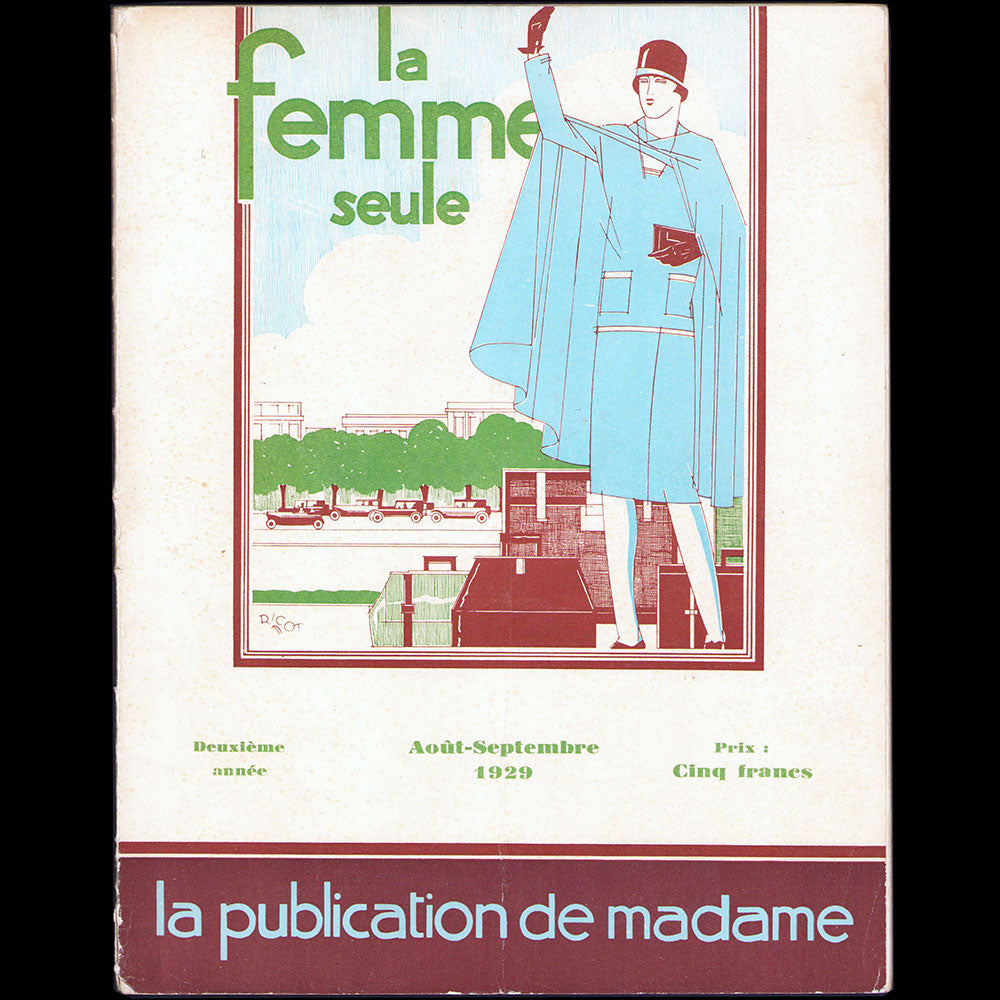 La Femme seule, août - septembre 1929