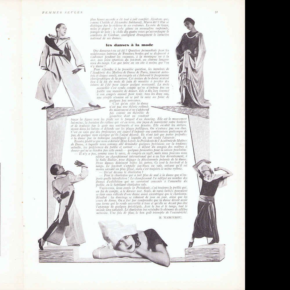 Femmes seules, n°4, juillet 1928