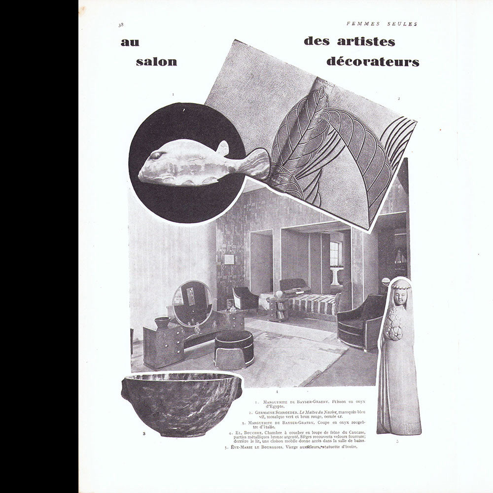 Femmes seules, n°4, juillet 1928