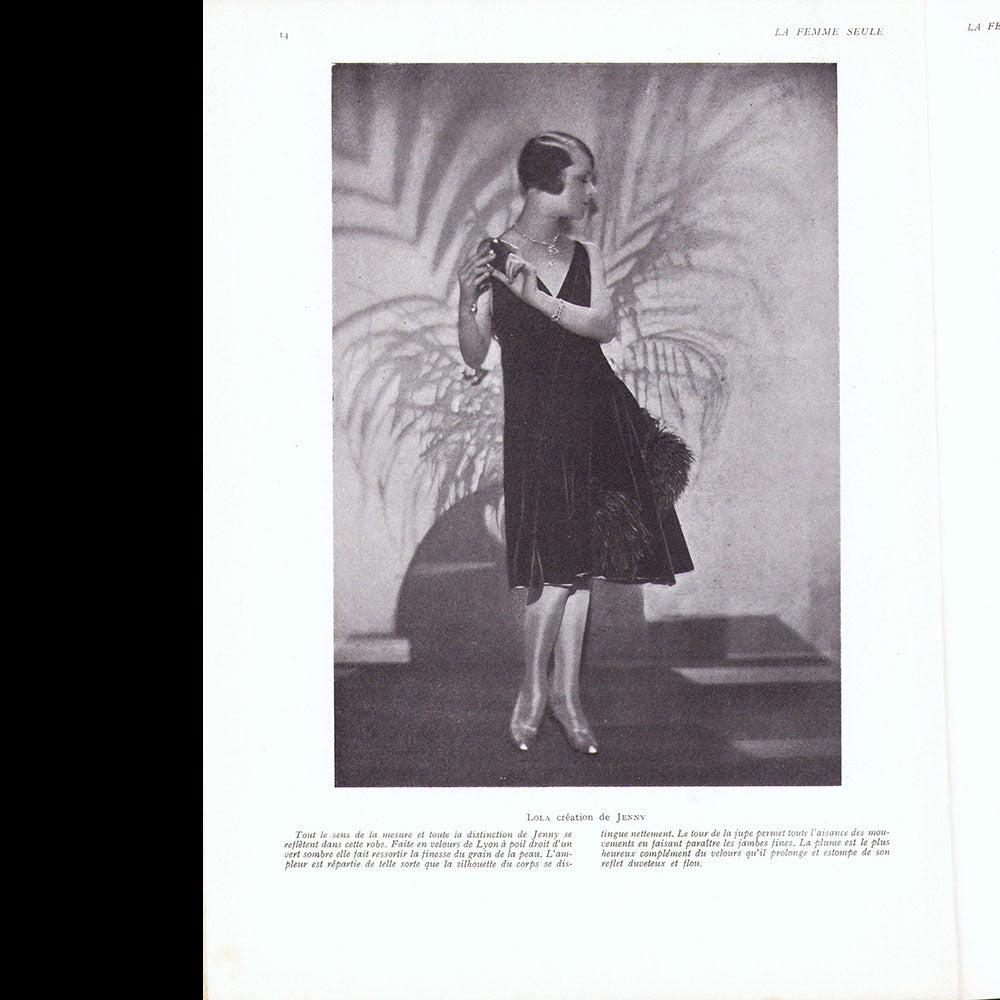 La Femme seule, n°8, novembre 1928