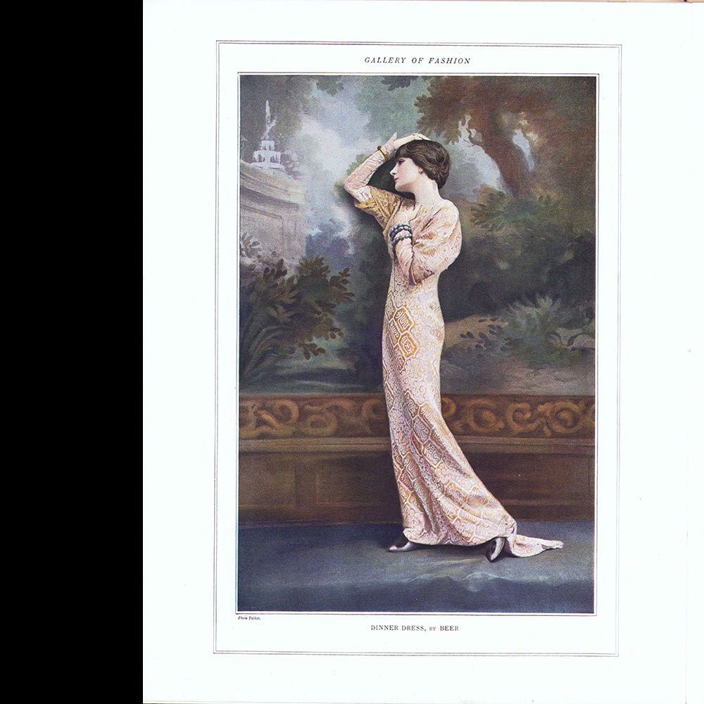 Gallery of Fashion (août 1912), version américaine de la revue Les Modes