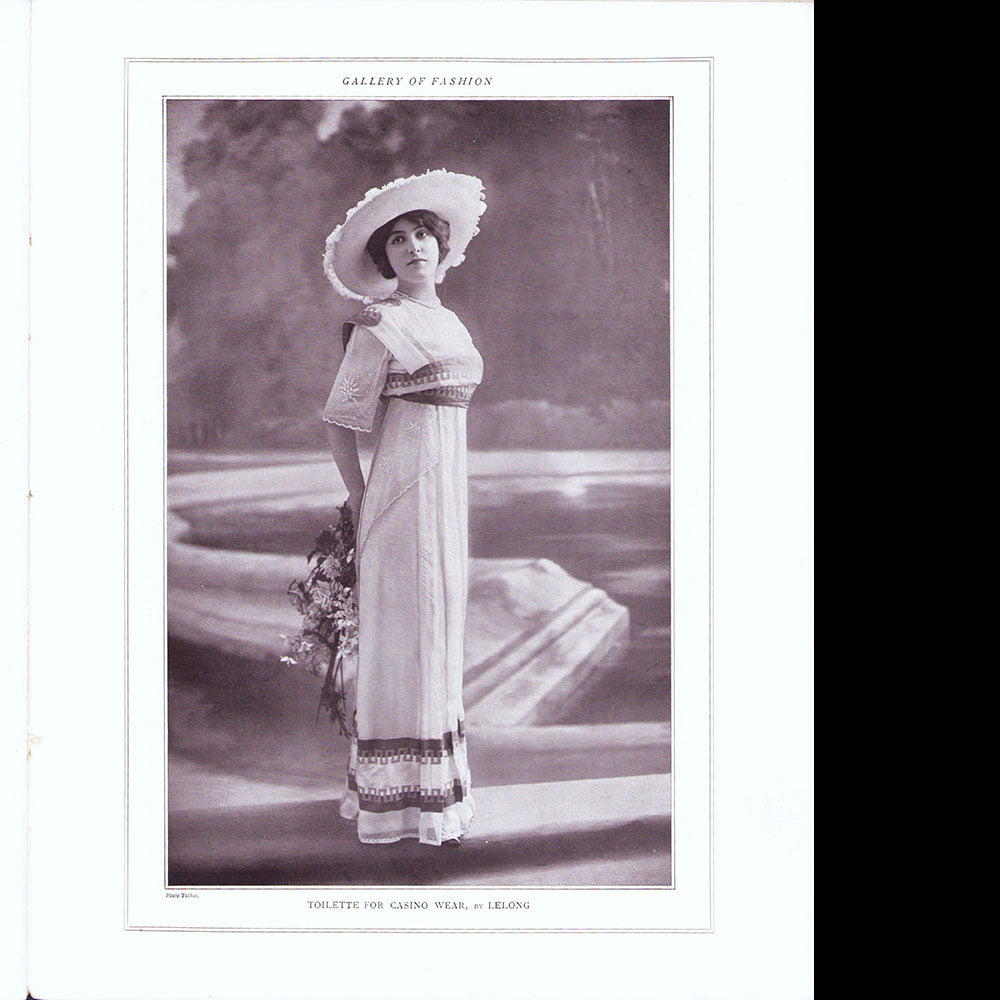 Gallery of Fashion (août 1912), version américaine de la revue Les Modes