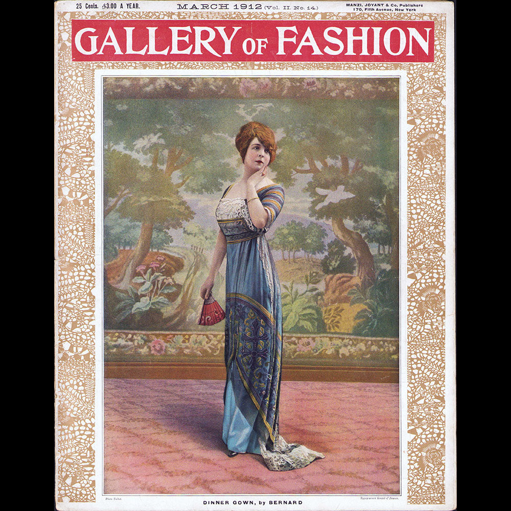 Gallery of Fashion (mars 1912), version américaine de la revue Les Modes