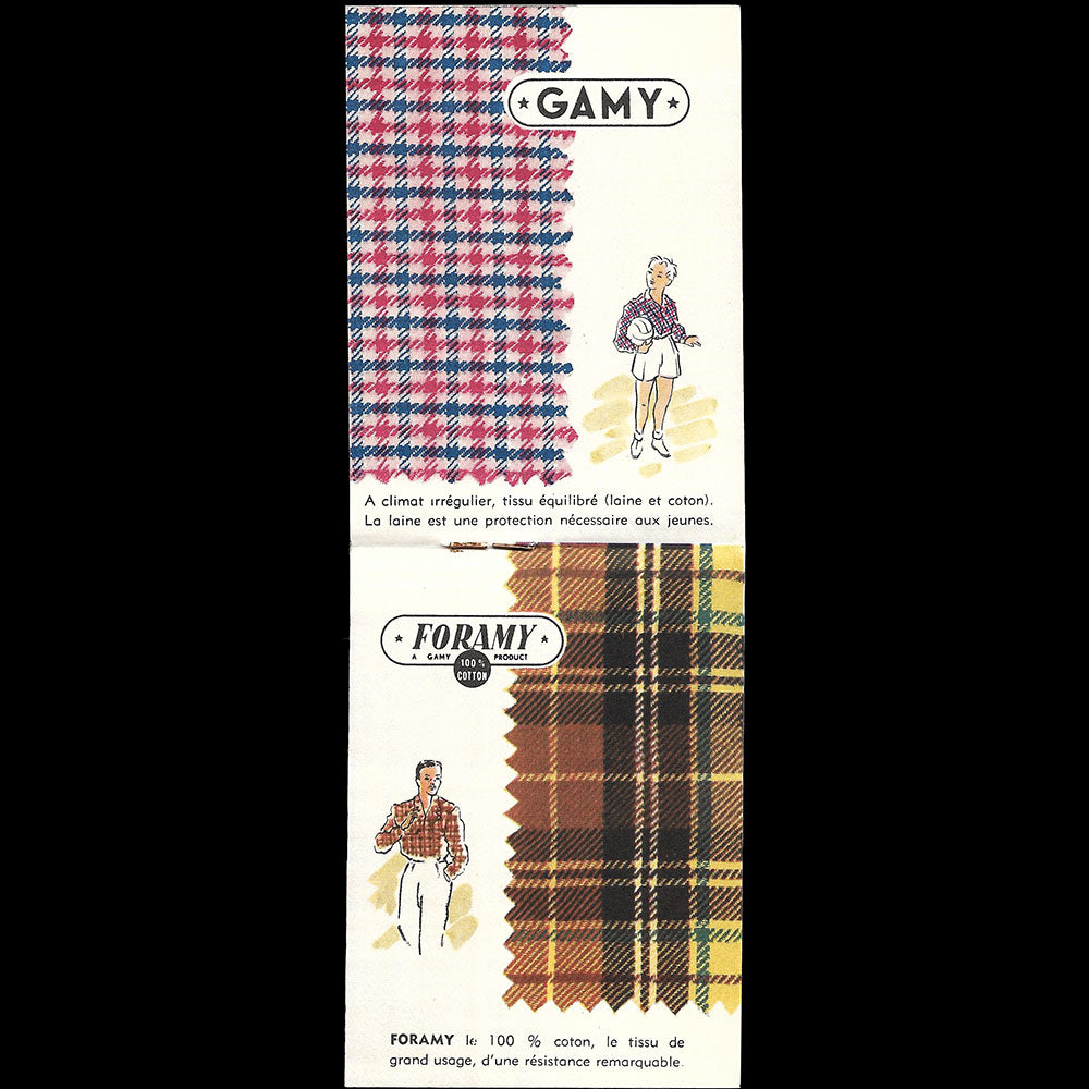 Gamy - Catalogue de tissus (1950s)