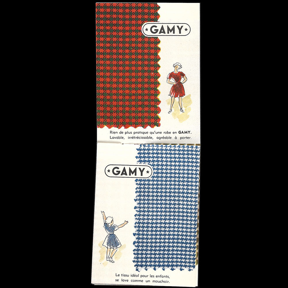 Gamy - Catalogue de tissus (1950s)