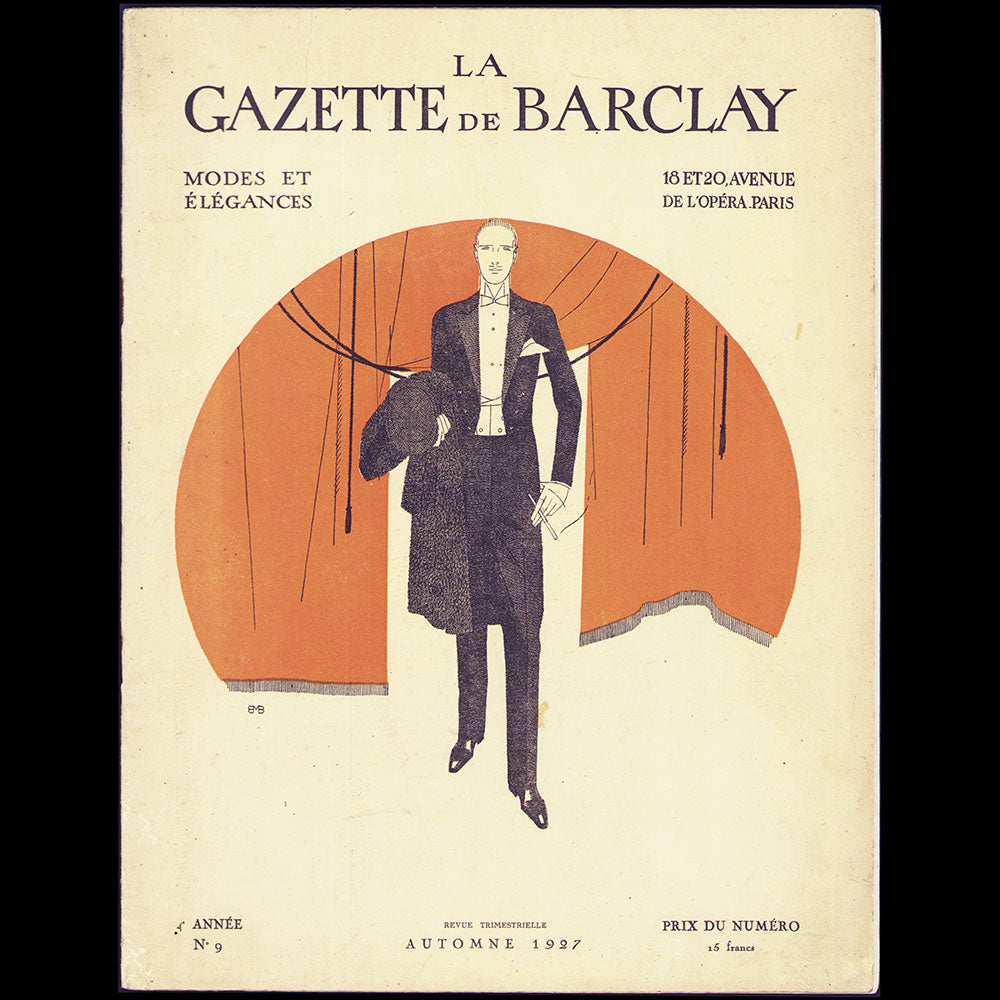 Gazette de Barclay, modes et élégances, Réunion de 10 numéros (1924-1930)
