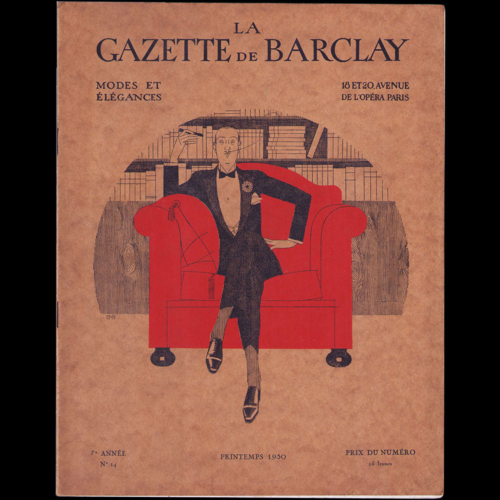 Gazette de Barclay, modes et élégances, Réunion de 10 numéros (1924-1930)