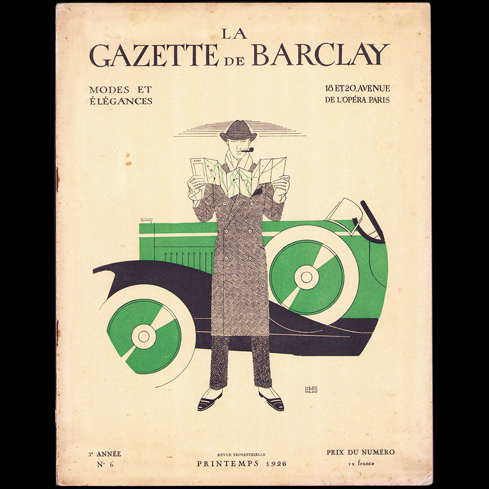 Gazette de Barclay, modes et élégances, Réunion de 10 numéros (1924-1930)