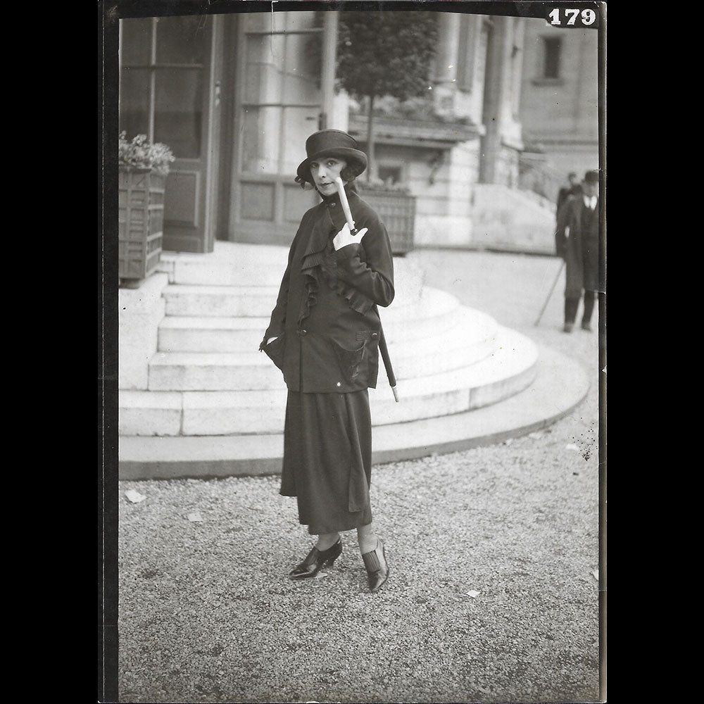 La mode aux courses, photographie de Paul Géniaux (1910s)