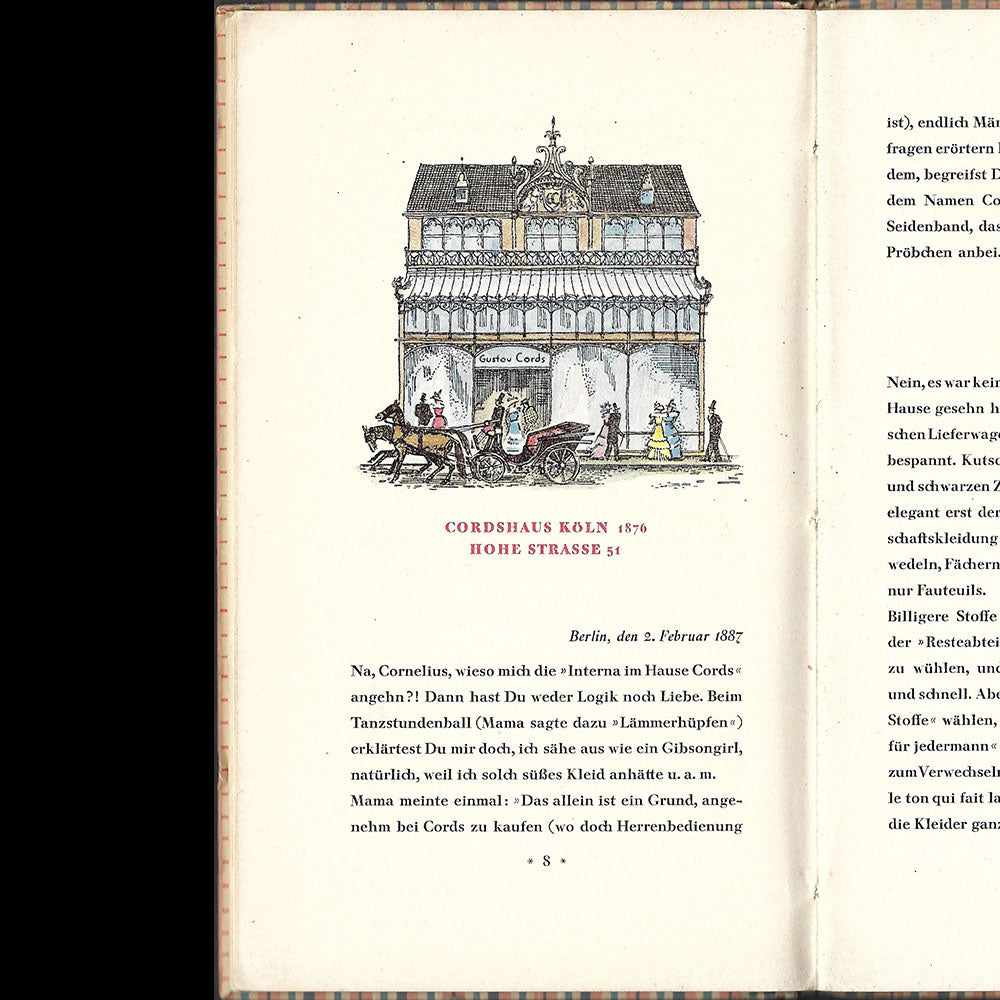 Gustav Cords - 50 Jahre 1886-1936, Berlin (1936)