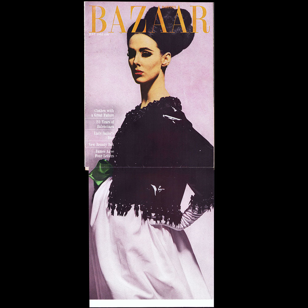 Harper's Bazaar (1962, juillet), couverture de Kublin