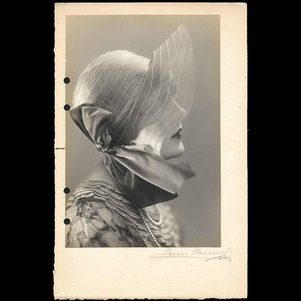 Chapeau, tirage de Henri Manuel (1920s)