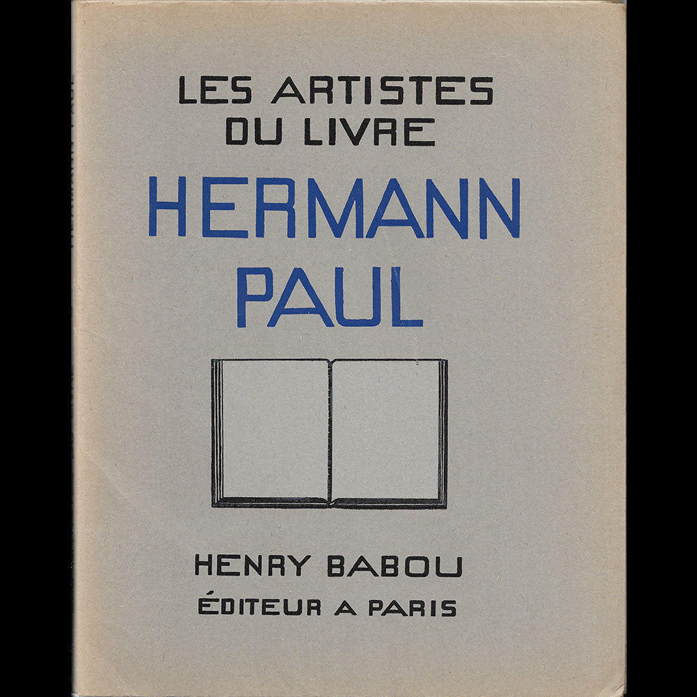 Hermann Paul - Les Artistes du Livre (1929)