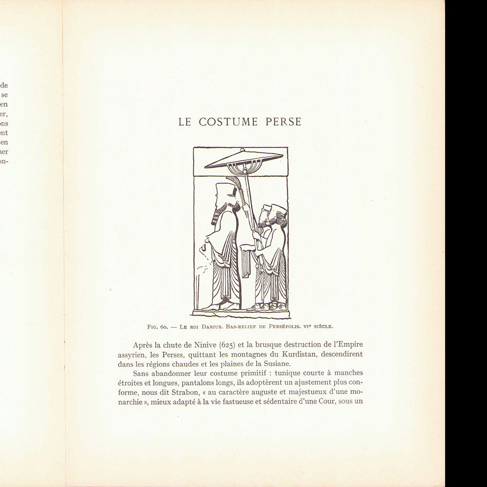 Heuzey - Histoire du Costume dans l'Antiquité Classique, L'Orient (1935)