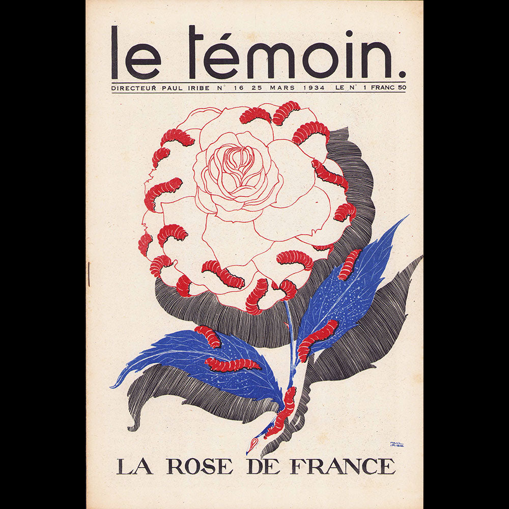 Paul Iribe - Le Témoin, collection complète (1933-1935)