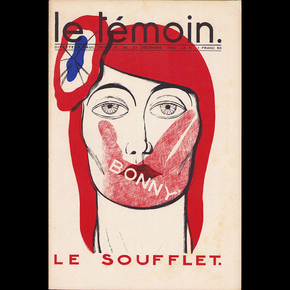 Paul Iribe - Le Témoin, collection complète (1933-1935)